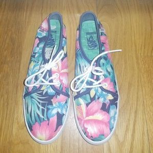 Vans Surf Siders Tropical Print